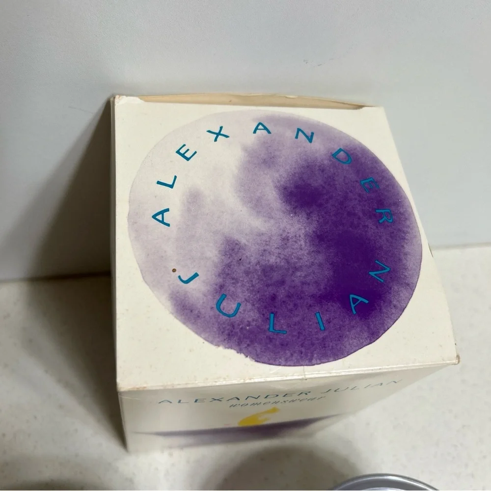 Alexander Julian Womenswear Candle Set RARE 1993